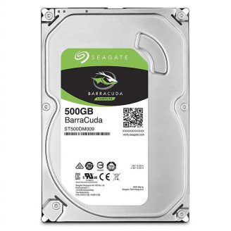 Накопитель HDD SATA  500GB Seagate BarraCuda 7200rpm 32MB (ST500DM009)