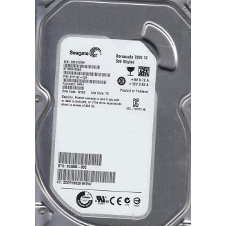 Накопитель HDD SATA  500GB Seagate Barracuda 7200.12 7200rpm 16MB (ST3500413AS) Refurbished