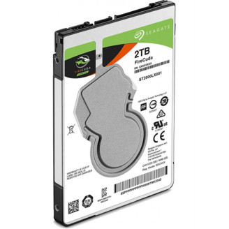 Накопитель HDD 2.5 SATA 2.0Tb Seagate FireCuda SSHD 5400rpm 128MB (ST2000LX001)