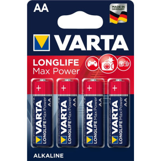 Батарейка Varta Max Power AA/LR06 BL 4шт