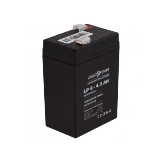 Аккумуляторная батарея LogicPower LP 6V 4.5AH Silver (LP 6 - 4.5 AH Silver) AGM