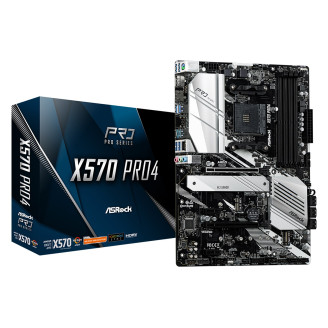 Материнская плата ASRock X570 Pro4 Socket AM4