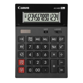 Калькулятор Canon AS-2400 Black (4585B001)