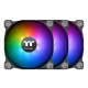 Вентилятор Thermaltake Pure 12 ARGB Sync TT Premium Edition 3 Pack (CL-F079-PL12SW-A), 120х120х25 мм, 3pin, черный
