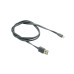 Кабель Canyon USB - Lightning 0.96м, Dark Grey (CNS-MFIC2DG)