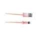 Кабель Canyon USB - Lightning 1м, Rose Gold (CNS-MFIC3RG)