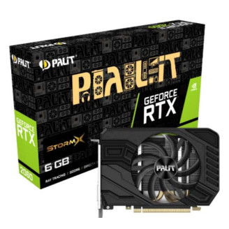 Видеокарта GF RTX 2060 6GB GDDR6 StormX Palit (NE62060018J9-161F)