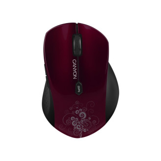 Мышь беспроводная Canyon CNS-CMSW4R Deep red USB