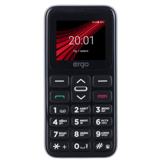 Мобильный телефон Ergo F186 Solace Dual Sim Silver