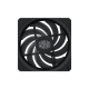 Вентилятор CoolerMaster MasterFan SF120R (MFX-B2NN-20NPK-R1), 120х120х25 мм, 4pin, черный