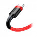 Кабель Baseus Cafule Series USB-USB-C, 2м Red (CATKLF-C09)