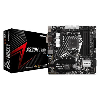 Материнская плата ASRock A320M Pro4 R2.0 Socket AM4