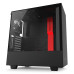 Корпус NZXT H500i Matte Black-Red (CA-H500W-BR) без БП