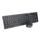 Комплект (клавиатура, мышь) беспроводной REAL-EL Comfort 9010 Kit Black USB