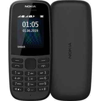 Мобильный телефон Nokia 105 2020 Dual Sim Black