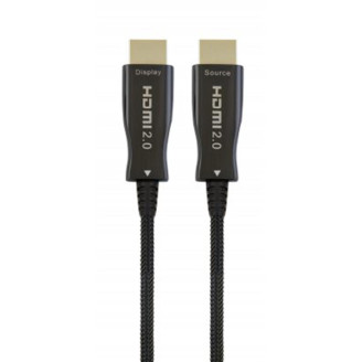 Кабель Cablexpert (CCBP-HDMI-AOC-20M) HDMI-HDMI V.2.0, вилка/вилка 20м Black