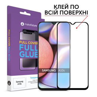 Защитное стекло MakeFuture для Samsung Galaxy A10s SM-A107 Full Cover Full Glue, 0.25mm (MGF-SA10S)
