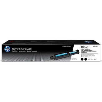 Тонер-картридж HP 103AD Neverstop LJ 1000a/1000w/1200a/1200w Reload Kit 2-Pack Black (W1103AD)