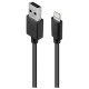 Кабель Acme CB1031 USB-Lightning, 1м Black (4770070879108)