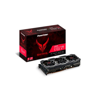 Видеокарта AMD Radeon RX 5700 XT 8GB GDDR6 Red Devil PowerColor (AXRX 5700XT 8GBD6-3DHE/OC)