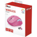 Мышь беспроводная Trust Yvi FX (22336) Pink USB