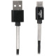 Кабель Cablexpert (CCPB-M-USB-06BK) USB 2.0 A - microUSB, премиум, 2.4А, 1м, черный