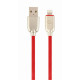 Кабель Cablexpert USB - Lightning (M/M), премиум, 2 м, красный (CC-USB2R-AMLM-2M-R)