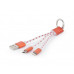 Кабель Cablexpert (CC-USB2-AM8PmB-01-MX) USB 2.0 - Lightning/MicroUSB, 0.1м