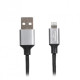 Кабель Cablexpert (CCPB-L-USB-09BK) USB 2.0 A - Lightning, премиум, 2.4А, 1м, черный