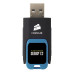 Флеш-накопитель USB3.0 64GB Corsair Flash Voyager Slider X2 Capless Design R310/W80MB/s Blue (CMFSL3X2A-64GB)