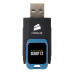 Флеш-накопитель USB3.0 128GB Corsair Flash Voyager Slider X2 Capless Design R200/W90MB/s Blue (CMFSL3X2A-128GB)