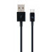 Кабель Cablexpert (CC-USB2P-AMCM-1M) USB 2.0 A - USB Type-C, премиум, 1м, черный