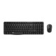 Комплект (клавиатура, мышь) Rapoo X1800S Combo Wireless Black