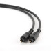 Аудио-кабель оптический Cablexpert (CC-OPT-1M) Toslink, 1м, Black