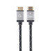 Кабель Cablexpert HDMI - HDMI V 2.0 (M/M), 1 м, черный/серый (CCB-HDMIL-1M) коробка
