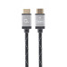 Кабель Cablexpert HDMI - HDMI V 2.0 (M/M), 2 м, черный/серый (CCB-HDMIL-2M) коробка