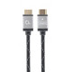 Кабель Cablexpert HDMI - HDMI V 1.4 (M/M), 5 м, черный/cерый (CCB-HDMIL-5M) коробка