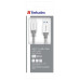 Кабель Verbatim USB2.0-USB Type-C, 0.3м Silver (48868)