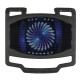 Охлаждающая подставка для ноутбука Trust Arch Laptop Cooling Stand Blue LED Black (20400) 16"