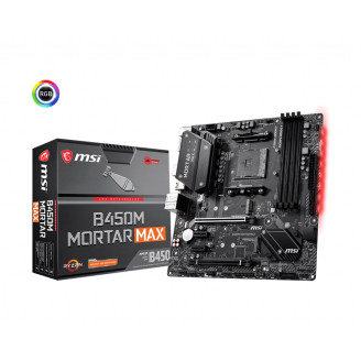 Материнская плата MSI B450M Mortar Max Socket AM4