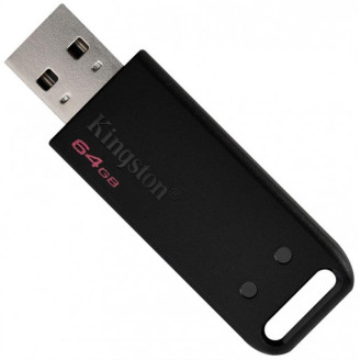 Флеш-накопитель USB2.0 2x64GB Kingston DataTraveler 20 (DT20/64GB-2P)