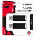 Флеш-накопитель USB2.0 2x64GB Kingston DataTraveler 20 (DT20/64GB-2P)