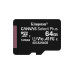 Карта памяти MicroSDXC  64GB UHS-I Class 10 Kingston Canvas Select Plus R100MB/s (SDCS2/64GBSP)