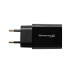 Сетевое зарядное устройство  Grand-X (2xUSB 2.4A) Black (CH-45UMB) + кабель microUSB