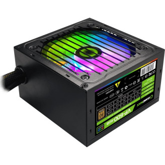 Блок питания GameMax VP-600-RGB, 600W