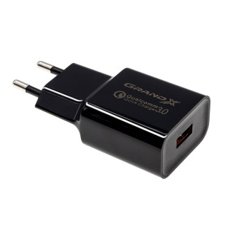 Сетевое зарядное устройство GGrand-X Fast Charge 3-в-1 QC 3.0, FCP, AFC, 18W (CH-350B)