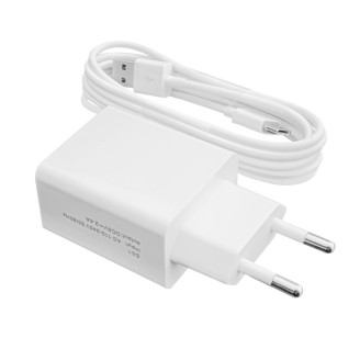 Сетевое зарядное устройство LogicPower (1USBx2.4A) АС-013 White (LP9625) + кабель USB Type-C