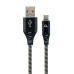 Кабель Cablexpert USB - USB Type-C V 2.0 (M/M), 2 м, Black/White (CC-USB2B-AMCM-2M-BW)