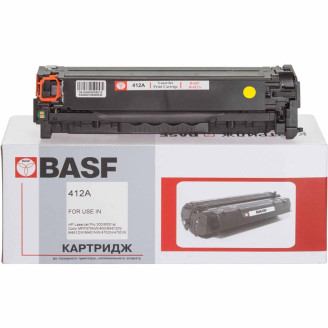 Картридж BASF (BASF-KT-CE412A) HP CLJ M351a/M475dw Yellow (аналог CE412A)