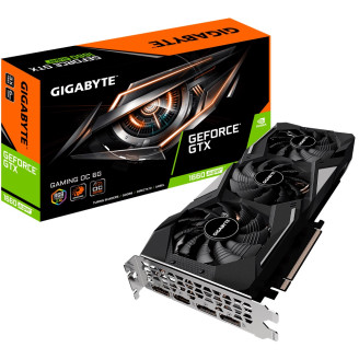 Видеокарта GF GTX 1660 Super 6GB GDDR6 Gaming OC Gigabyte (GV-N166SGAMING OC-6GD)